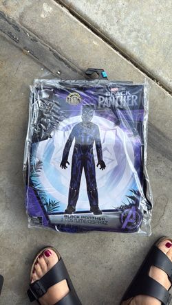 Boys Black Panther costume