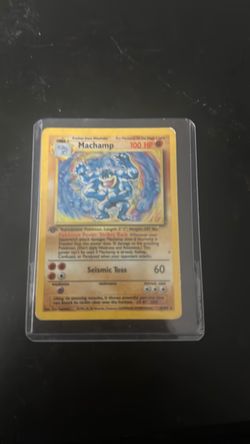 1995 hollow machamp 1st edition