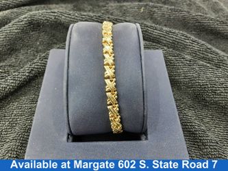 Bracelet - Yellow Gold 14k (.585) 11.6 grams 8 inch