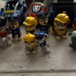 Paw Patrol Toy Lot