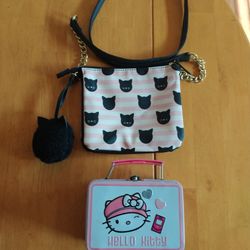 Hello Kitty Purse & Lunch Box 