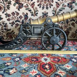 Antique Iron Cannon 