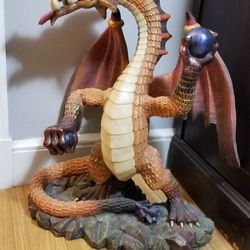 Dragon  Statue Stands 2 Feet Tall