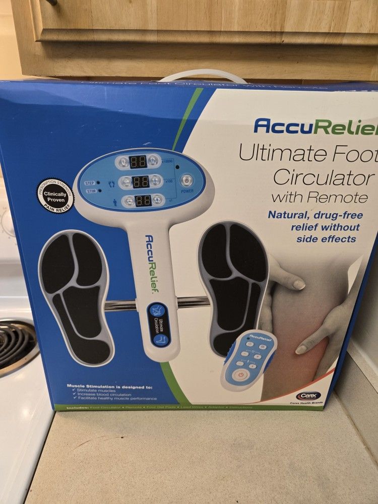 Foot circulator, brand new.