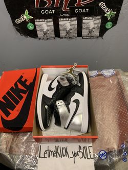 Jordan 1 Silvertoe 
