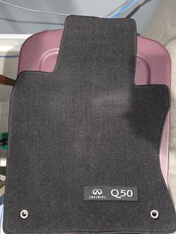 Q50 driver side mat