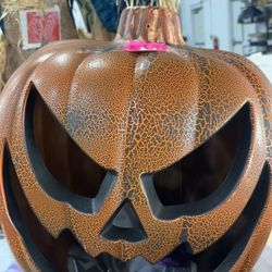 NIB Halloween AVL Tim Animatronic Giant Pumpkin 