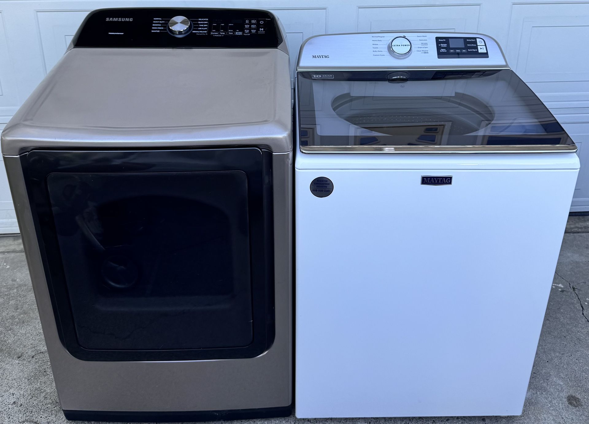Washer And Dryer