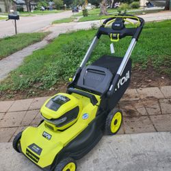 Ryobi 40v HP Brushless 21' Self Propelled Mower without the battery and charged