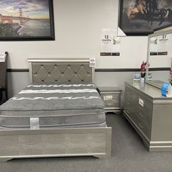 4PC Queen Bedroom Set