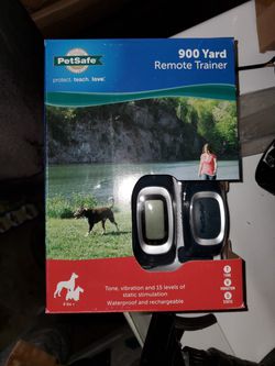 900 yard dog training collar