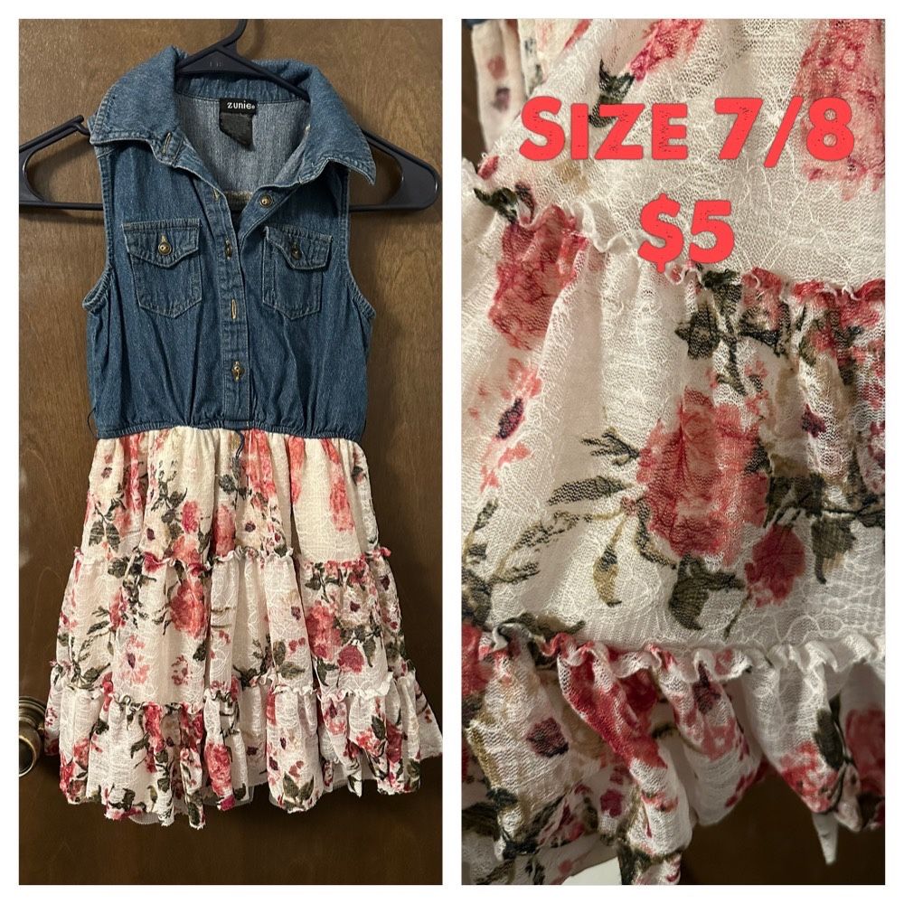 7/8 Girls Dress