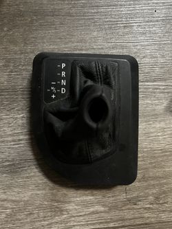 04-07 BMW 530i SHIFT POSITION INDICATOR & SHIFT BOOT COVER TRIM 90120-433/0000