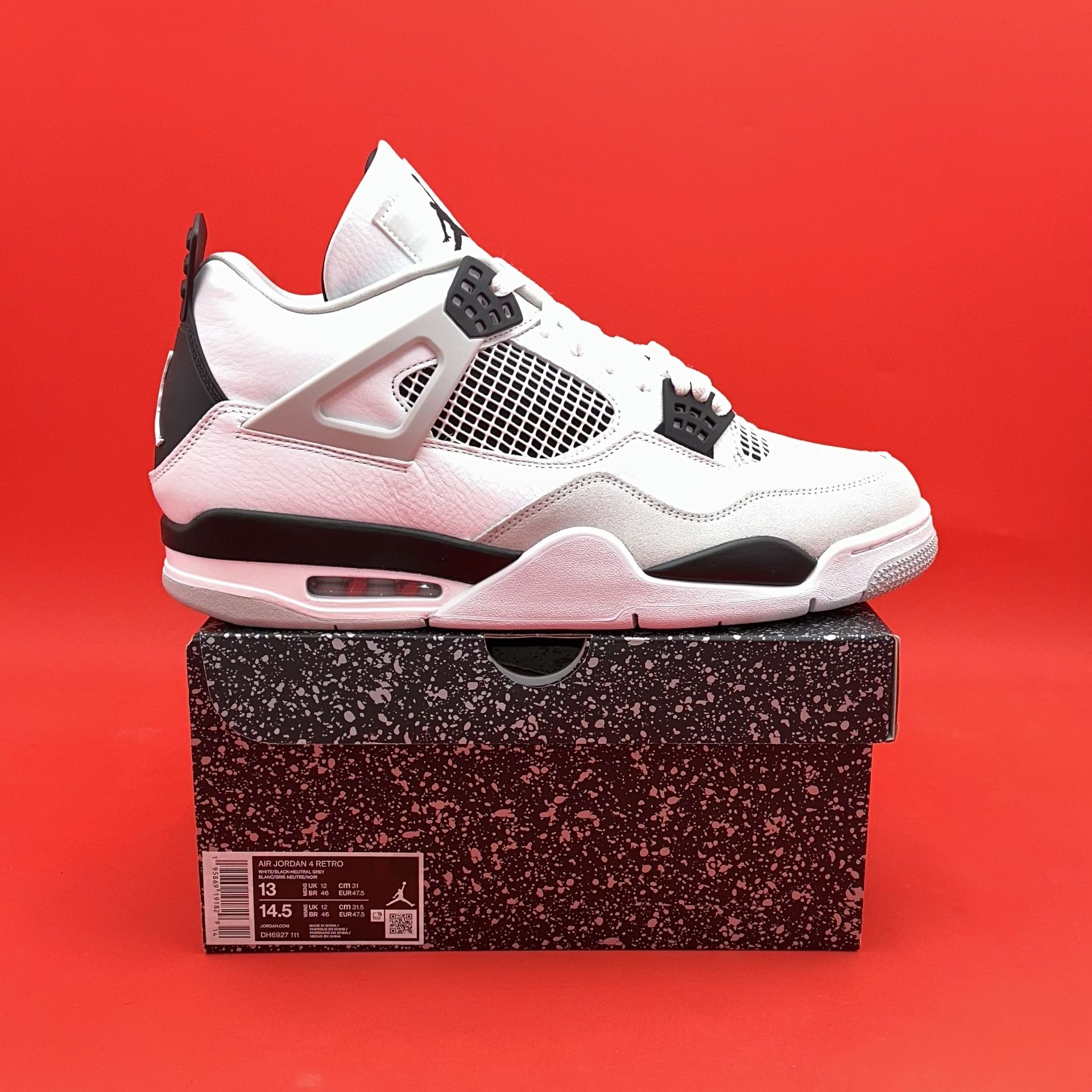 Air Jordan 4 Retro Military White