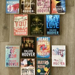 Colleen Hoover Paperback Books Fiction