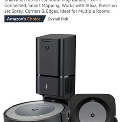 iRobot Roomba i3+ EVO (3550) Robot Vacuum and

Braava Jet m6 (6113) Robot Mop Bundle