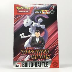 Pokemon Destined Rivals Build & Battle Box Sealed