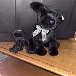 Black Labrador, beanie babies