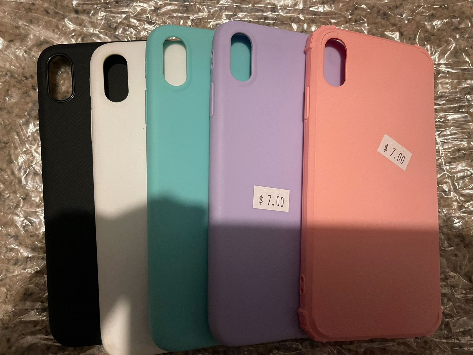 new iPhone xSMAX Cases-set Of 5