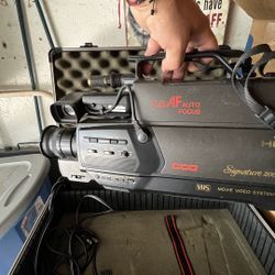 VHS Retro Video Camera