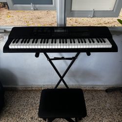Piano Modelo: CASIO CT-X700 Con Silla Y Stand