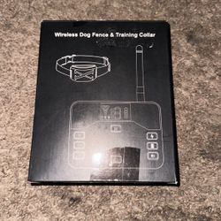 Wireless Dog Fence & Training Collar