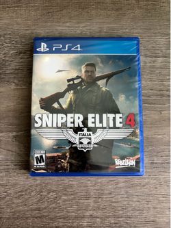 (New) Sniper Elite 4 PS4
