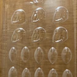 Football & Helmet Sport Chocolate Candy Lollipop Sucker Mold Set– Great for Super Bowl Party Treats