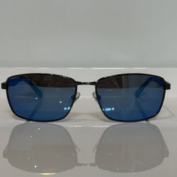 New Timberland 9233 Gunmetal Sport Blue Mirror Polarized Sunglasses 