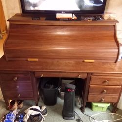 Old Roll Top Desk 