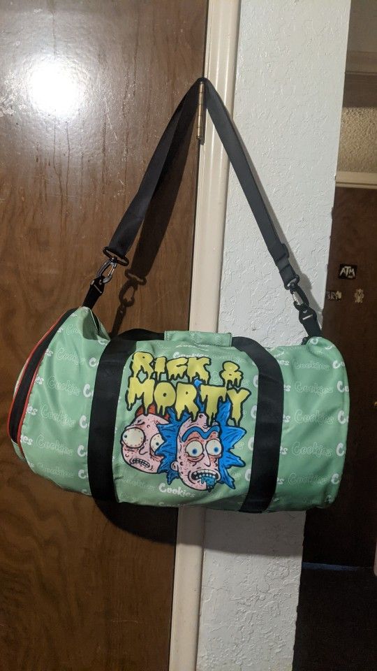 Rick and Morty Dufflebag $15 Firm WESTSIDE