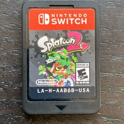 NEW NINTENDO SWITCH SPLATOON 2