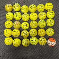 30 Adult Softballs 