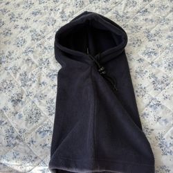 St. Johns Bay black fleece neck gaiter One Size New