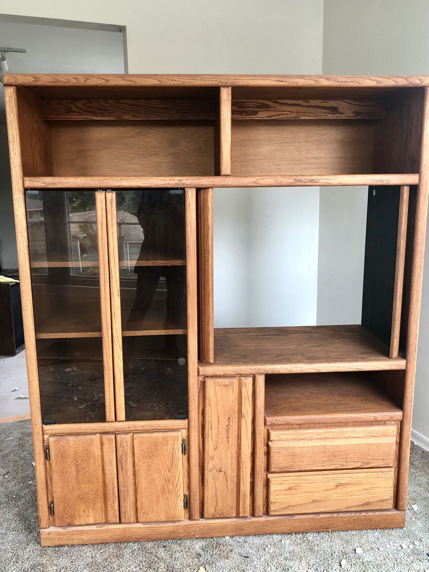 Underhill Oak Storage Cabinet