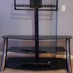Large TV stand (glass And Metal)  