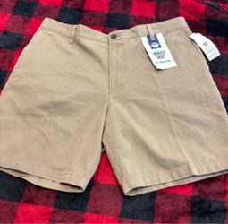 Dockers Men’s Brown Perfect Chino Shorts Size 38 - NEW