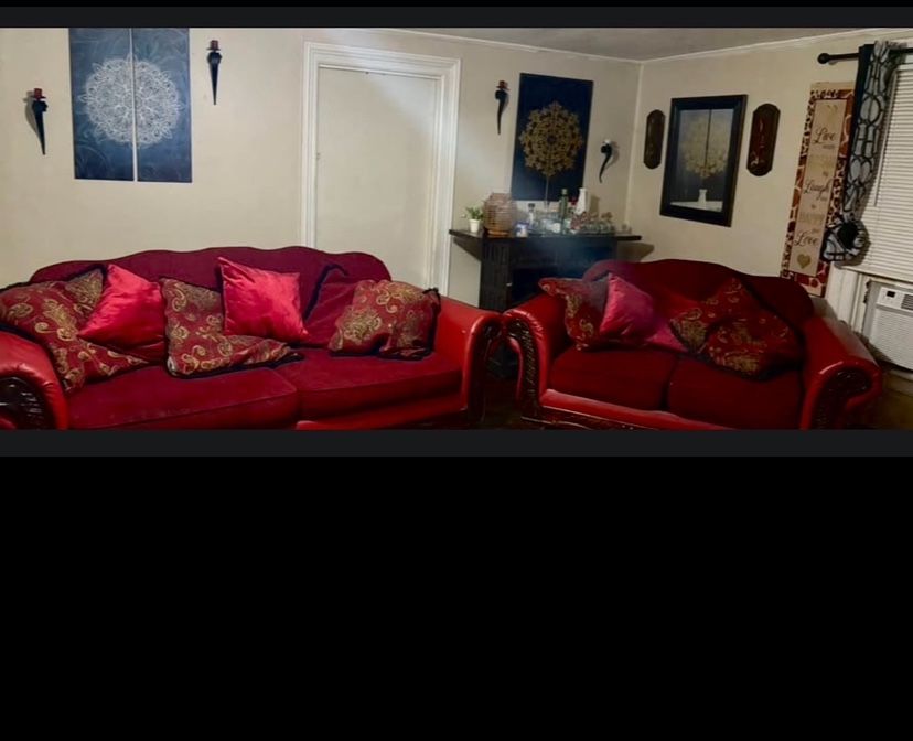 Loveseat And Sofa Set
