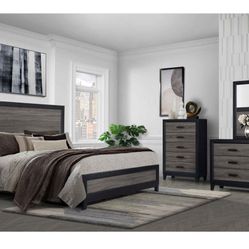 Brand New 5pcs Of Queen / King  Bedroom Set Are Available With Free Delivery 