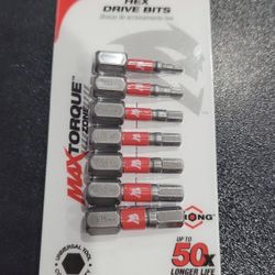 DIABLO 7PIECE HEX BITS 