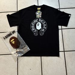 Chrome Heart Bape Shirt Brand New 