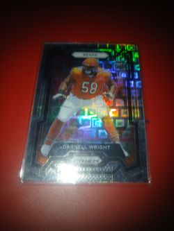 Darnell Wright Panini Prizm NFL Trading Card