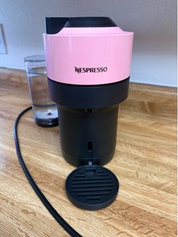 Nespresso coffee machine pink