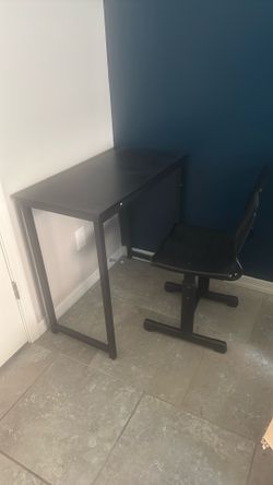 Study Chair And Table