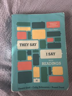 They Say I Say Book