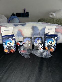 Pop Mart The Nightmare Before Christmas Zero & The Vampire Figurines