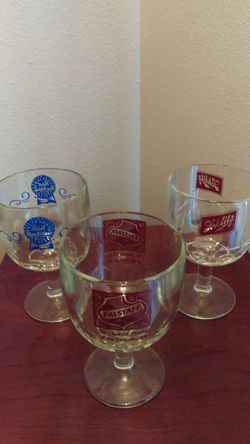 Vintage beer glasses