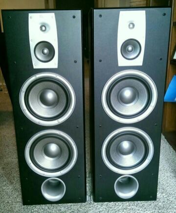 JBL ND310 II floorstanding speakers dual 10" woofers