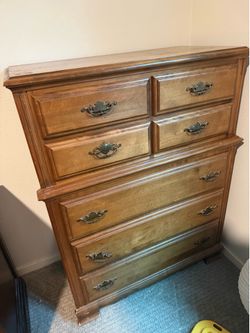 Tall 7 drawer dresser