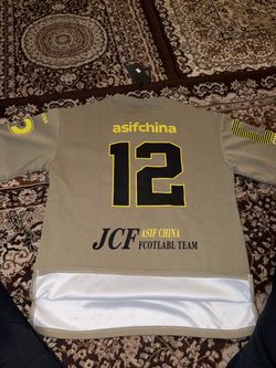 JCF Asif China Football Team Jersey #12